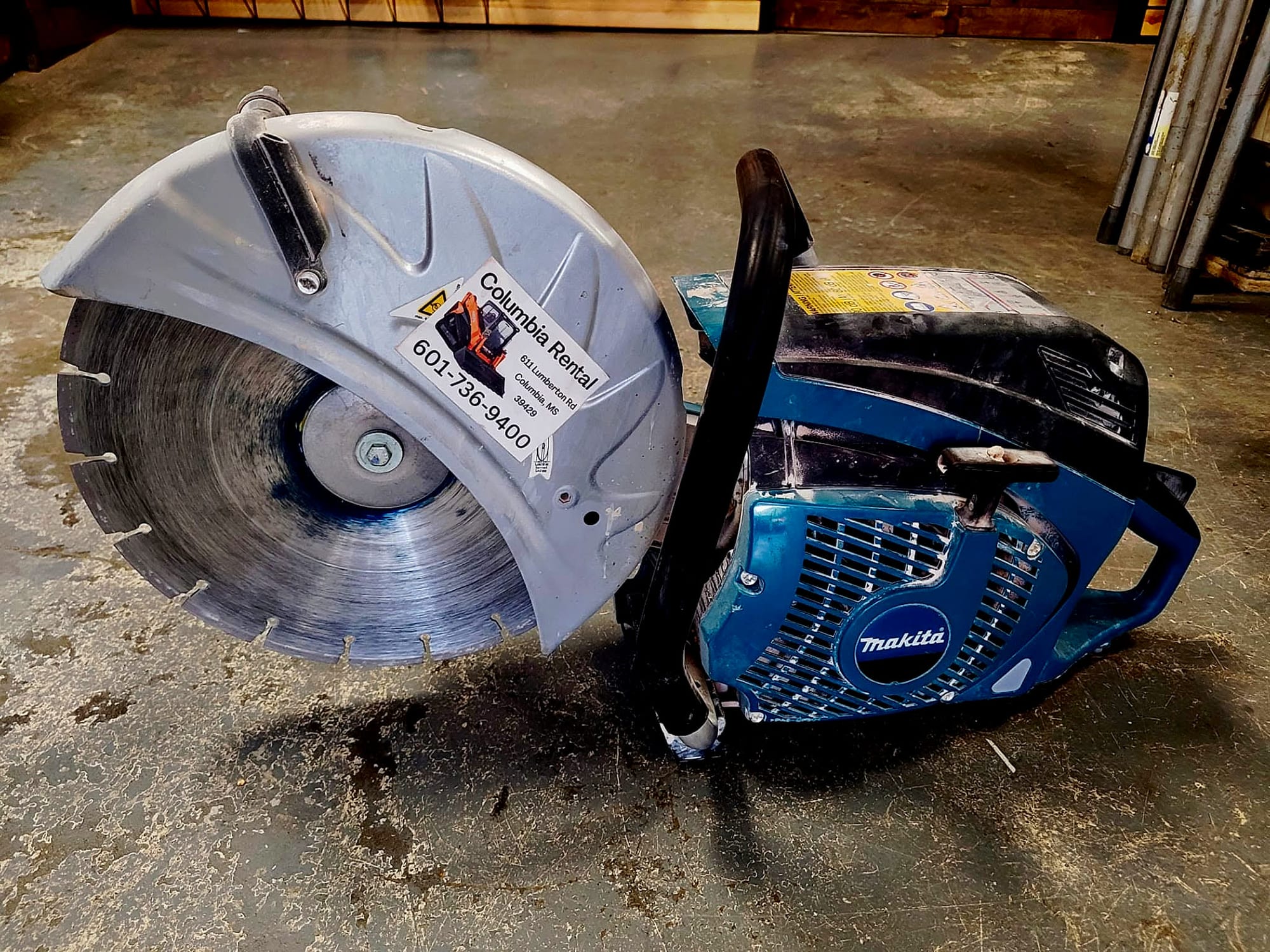 Makita cut-off saw available to rent